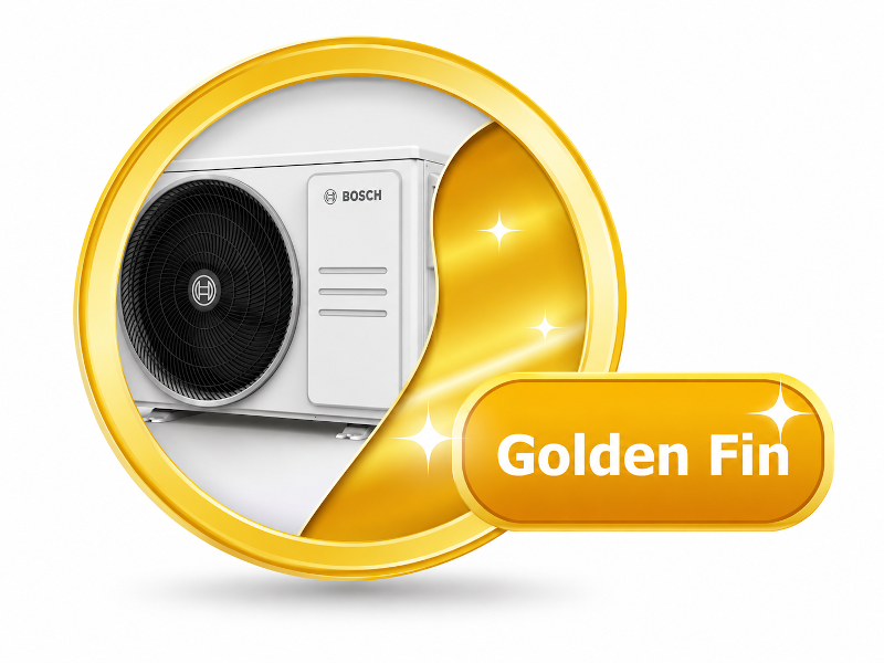 Tratamiento anticorrosivo Golden Fin El exclusivo tratamiento anticorrosivo Golden Fin protege los intercambiadores de calor frente a agentes externos como aire salado, lluvia y otros elementos corrosivos.  Esta protección ayuda a mantener el rendimiento del equipo durante más tiempo y contribuye a mejorar la durabilidad de la unidad exterior. Es una prestación especialmente interesante en zonas húmedas, costeras o instalaciones expuestas a condiciones ambientales exigentes.